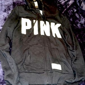 Pink Victorias Secret Zip-up Hoodie